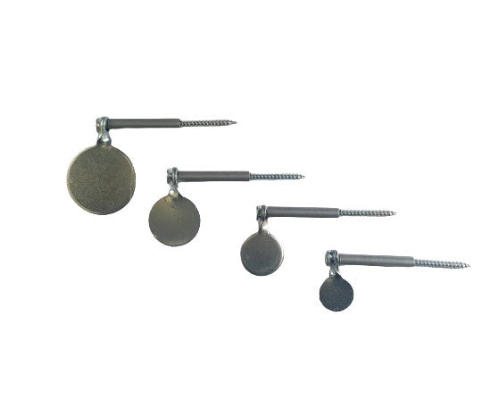 4 Pendelziele Edelstahl